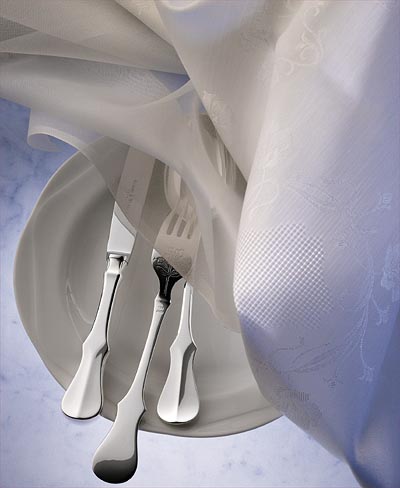 ROBBE & BERKING silver cutlery sets Alt - Kopenhagen