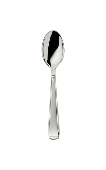 Cuchara de plata para postre Art Deco