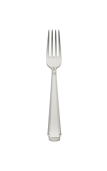 Tenedor de mesa, plata Art Deco