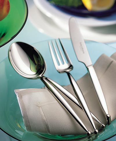 ROBBE & BERKING silver cutlery sets Gio