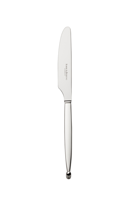 Cuchillo de mesa de plata Gio