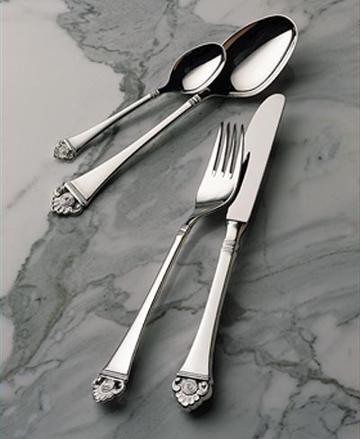 ROBBE & BERKING silver cutlery sets Rosenmuster