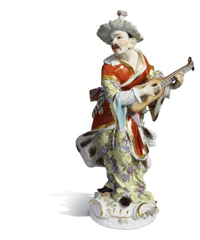 Malabar, figura masculina, H 32 cm