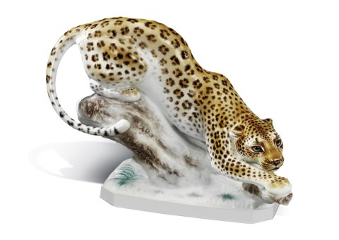 Figura Pantera, H 28 cm  