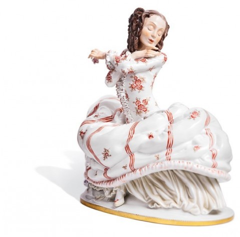 figura Bailarina, H 29 cm 