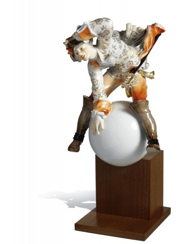figura Munchausen, H 28 cm 