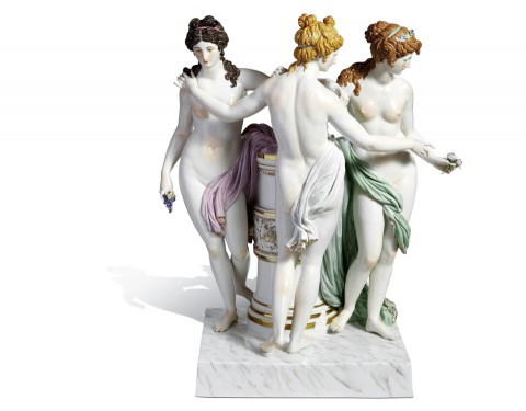 figura Las Tres Gracias, H 41 cm 