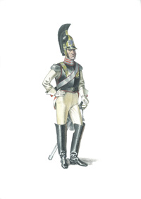 Coronel del regimiento de la Guardia Montada