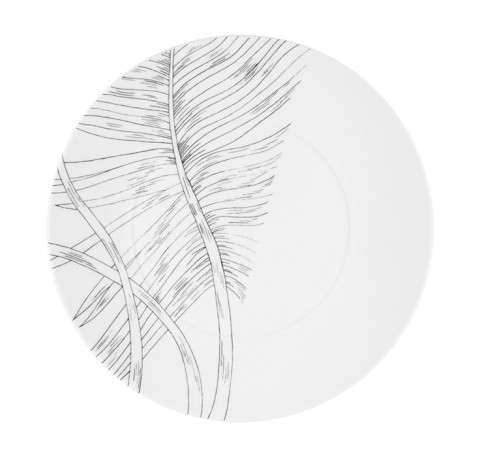 Plato - palmera a la izquierda, d 22,5 cm, Jardin de Marrakech - Style