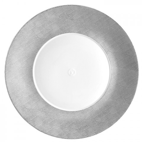 plato de mesa d 30 cm, Malla de Platino