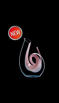 decantadores riedel decanters curly pink