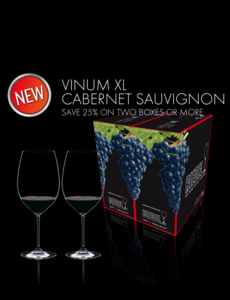    riedel value packs vinum xl - cabernet sauvignon