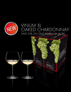    value packs riedel vinum - oaked chardonnay