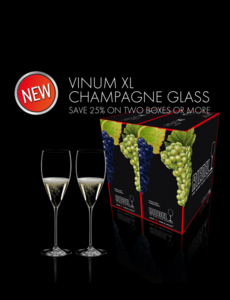    value packs riedel vinum xl - sommeliers vintage champagne glass