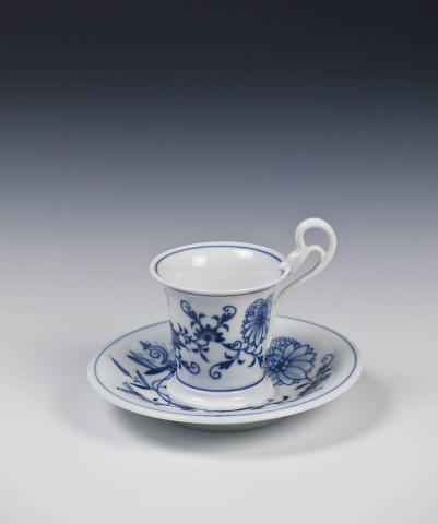 Taza con platillo café expreso 0,08 l